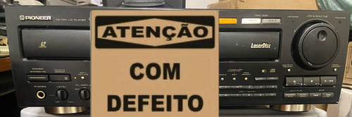 Laser Disc Pioneer Cld 3090 Com Detalhes Leia Abaixo (Usado)