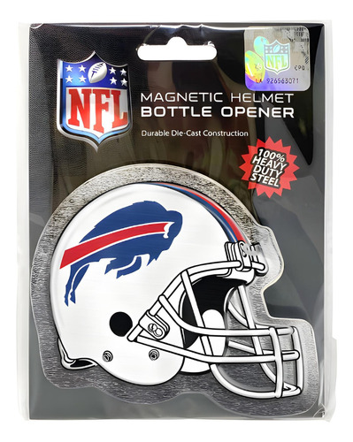 Imán Destapador Casco Bottle Opener Party Animal Nfl Bills