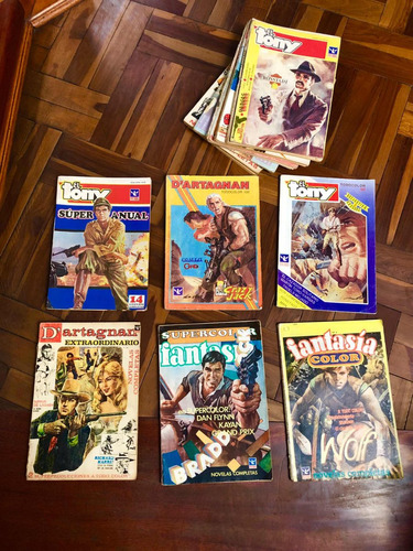 Revistas Historietas Tony-fantasia-dartgnan Vendo O Cambio