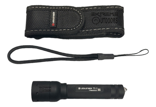 Linterna Led Lenser T5,2 De Una Pila Aa Con Funda