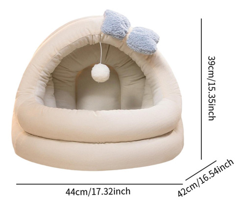 Cama Cálida Para Gatos De Invierno, Cálida, Suave, S