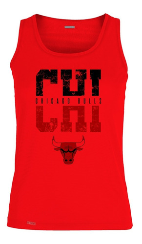 Camiseta Chicago Bulls Basquet Basketball Hombre Isk