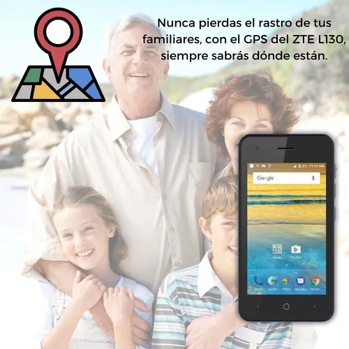 Zte L130 8gb Dual Sim Celular Smartphone Whatsapp Gps 3d 3g