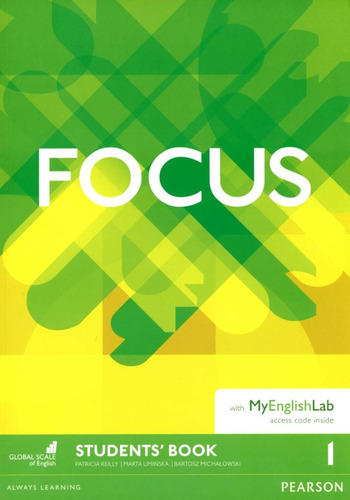 Focus 1 - Student 's Book + My English Lab **novedad 2017** 