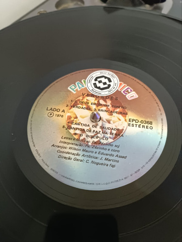 Padre Zezinho - Lp Vinil - Verdades (Usado)