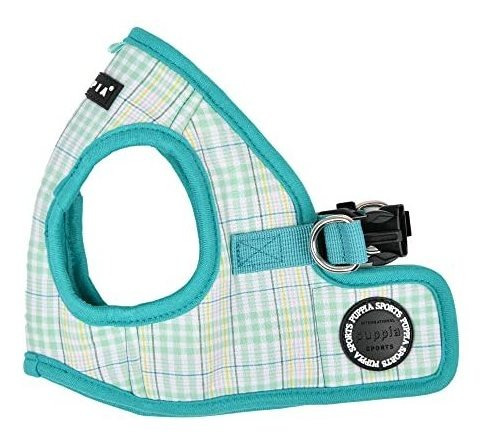 Arnés Para Perro Puppia Luke Step-in Vest - Aqua - S (pawa-