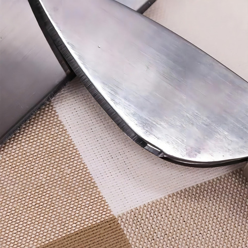 Conjunto Para Queijos E Frios Faca Cortador Madeira E Inox Cor Prateado