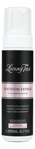 Loving Tan Platinum 2 Hr Express Mousse, Sombra Mas Oscura H