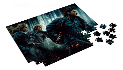 Quebra-cabeça Harry Potter Personalizado 48 Peças