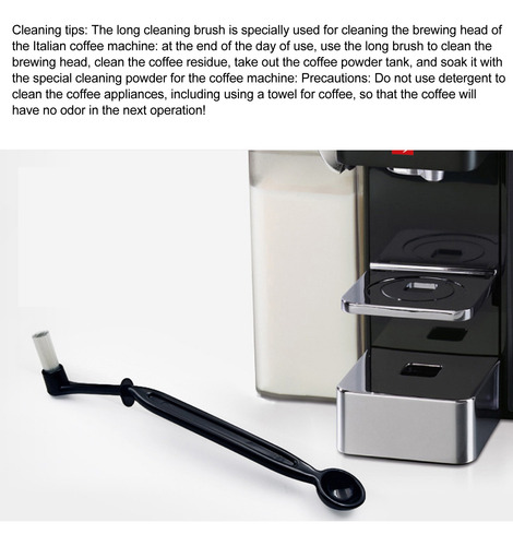 Cepillo Para Limpieza De Cabezales De Elaboración De Café, C