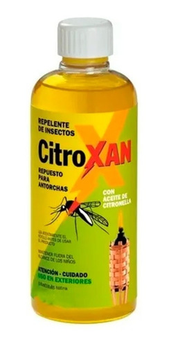 Citronela Aceite Citroxan Repele Mosquitos Moscas X 1000cc