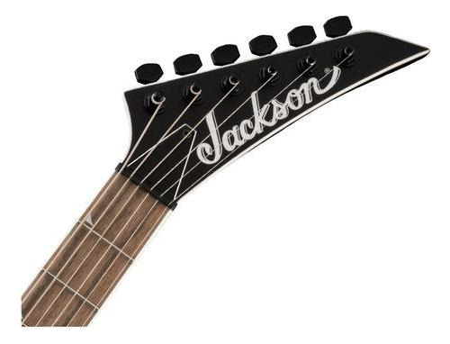 Jackson X Series Soloist Sla6 Dx Baritone, Sat Black Color Negro Material del diapasón Laurel Orientación de la mano Diestro