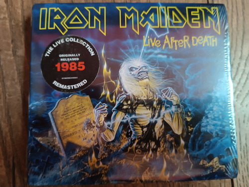 Iron Maiden Live After Death Doble Cd De Luxe