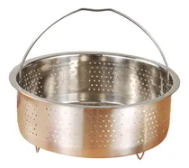 Comprar Cesta Vaporera De Acero Inoxidable, Cesta Vaporera 22x9,5 Cm