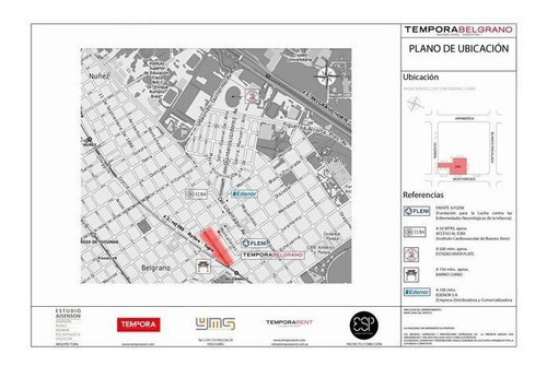 Imagen 12 de 18 de Venta Departamento Pozotempora Belgrano49 M2-anticipo + Cuotas $- Inversores¡!