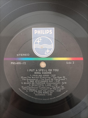 Lp Vinil Nina Simone I Put A Spell On You Importado (Usado)