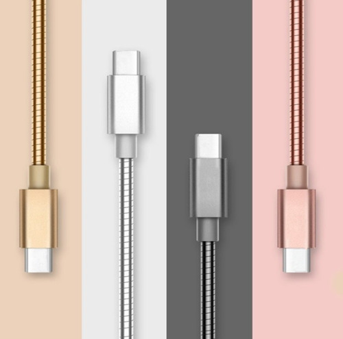 Imagen 4 de 4 de Cable Usb Tipo C Carga Rápida 1m
