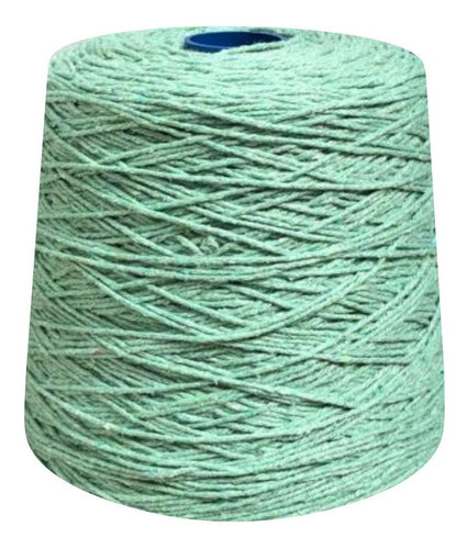Barbante Colorido Número 6 Fios Para Crochê 1 Kg Prial Cor Verde-claro