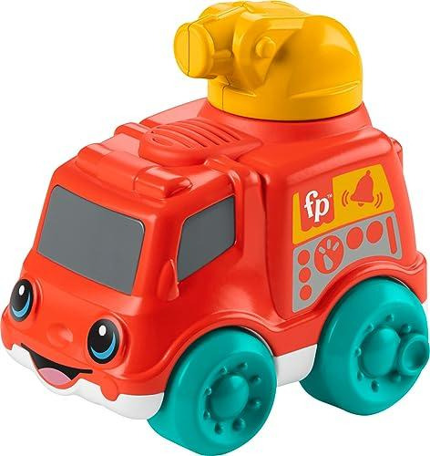 Camión De Bomberos Fisher-price Baby Toy De Empuje Para