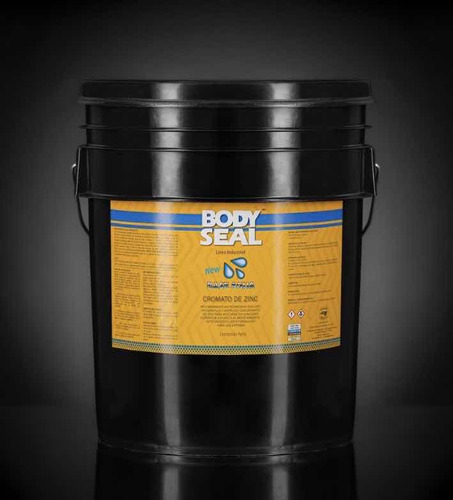 Recubrimiento Body Seal Base Agua Color Amarillo Tráfico19lt