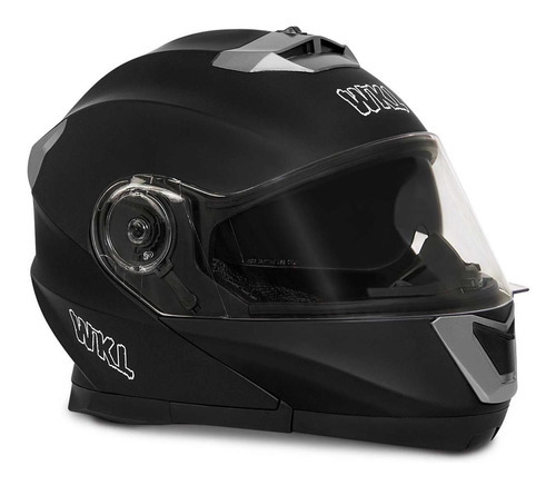 Casco Motocicleta Certificado Dot Abatible Moto Wkl M3-160 Tamaño del casco L