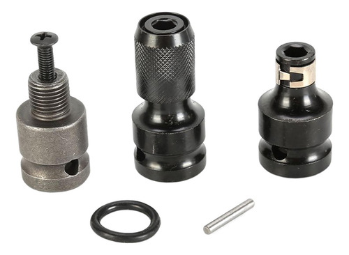 Adaptador De Enchufes De Impacto De 3 Uds., Cuadrado De 1/2