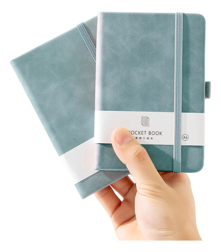 Animusphere Paquete De 2 Cuadernos De Bolsillo Pequeños Azul