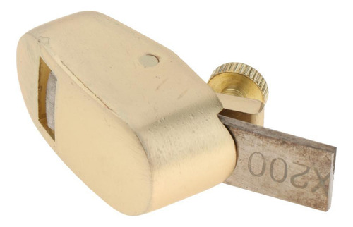 Carpintería Plano Curvado Suela/fondo Plano Metal Dorado S