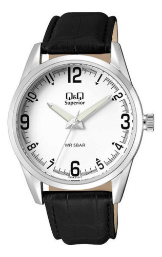 Reloj Para Hombre Q&q C20a-010vy C20a-010vy Negro