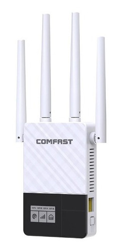 Repetidor Wifi Amplificador 2.4ghz 5ghz 1200mbps Comfast 4a 