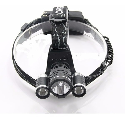 Linterna Led De Cabeza Recargable X 3 Incluye Clip Bicicleta