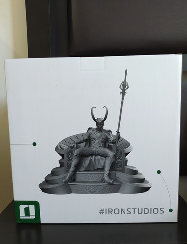 Loki Infinity Saga Iron Studios Original (Usado)
