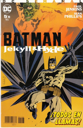 Comic Batman Jekyll & Hyde # 5 Español 