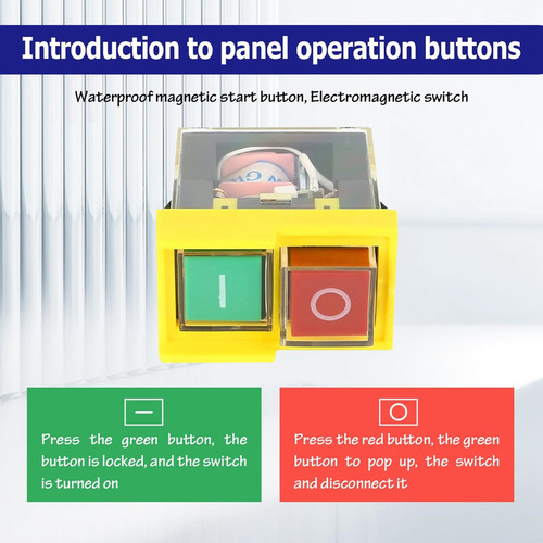 Ybyb Interruptor De Seguridad Universal Kjd6 5e4 250v 6a: