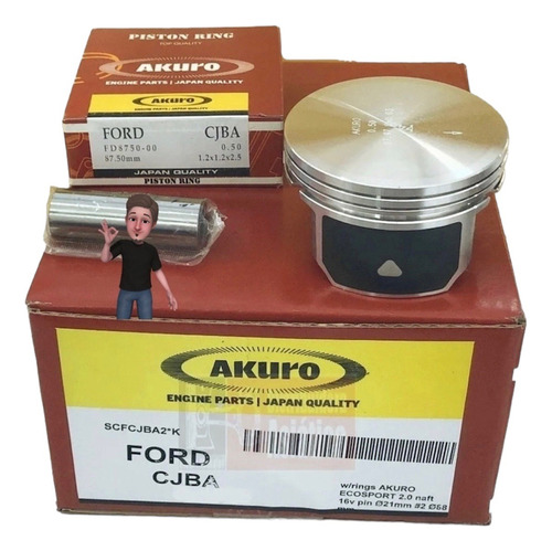 Subconjunto Ford Duratec 2.0 Cjba **akuro ** 0.5mm