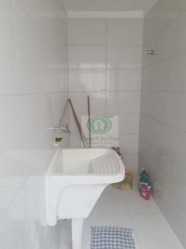 Imagem 16 de 18 de Apartamento 2 Dormitórios - Prédio C/ Elevador, Frente E Vista Livre, Garagem Demarcada - R$ 2.100, - Campo Grande - Santos - Ap6617