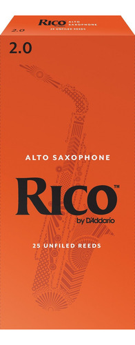 Rico By D'addario Ria2520 S Para Saxofón Soprano Fuerza 2