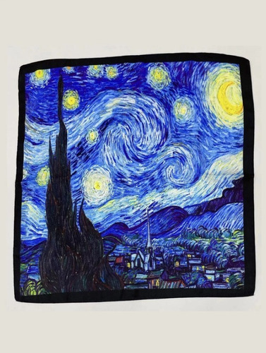 Pañuelos Estampados Noche Estrellada Van Gogh Y Mas Bandanas