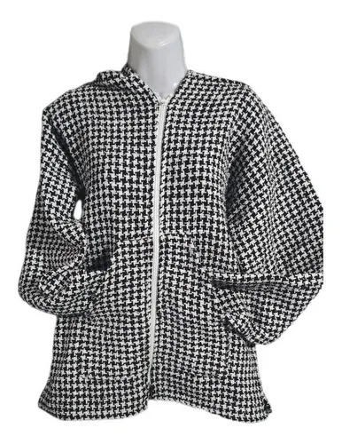 Sueter Gabardina Saco Artesanal Con Gorro