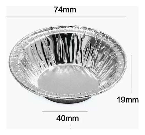 N Molde De Aluminio Desechable Para Pasteles Muffin Fresh,