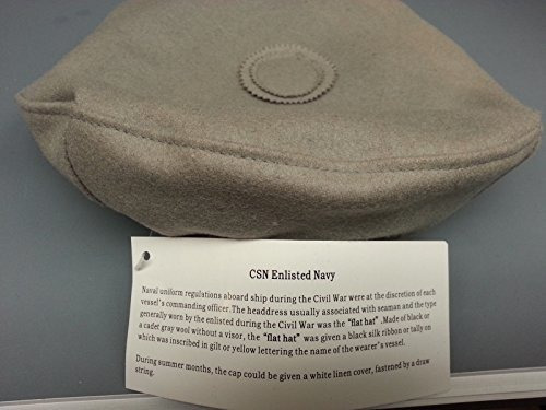 Sombreros Civil War Csn Enlisted Navy Sailor Hat Size Larg 