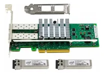 Comprar Placa Rede Intel 10gb X520-da2 Adapter Converg + 2 Gbic 10gb