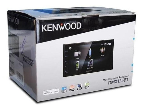 Autoestereo Kenwood Dmx-125bt Reproductor Medios Digitales 