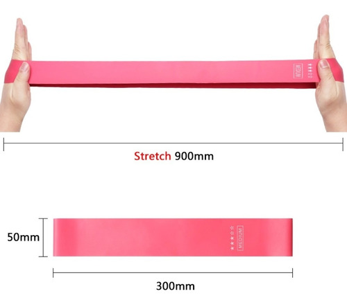Imagen 4 de 8 de 5 Ligas Resistencia Bandas Ejercicio Brazo Piernas Gluteos
