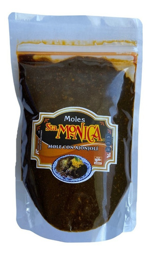 Mole Poblano Almendrado Con Ajonjolí Santa Mónica 250 Gramos