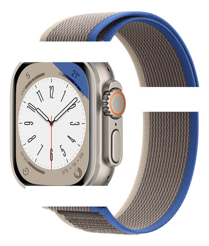 ..correa De Reloj Tejida De Nailon Black Rainbow 9 De 38 A 4