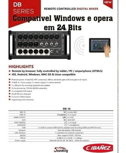 Mesa Digital Soundking Db-16