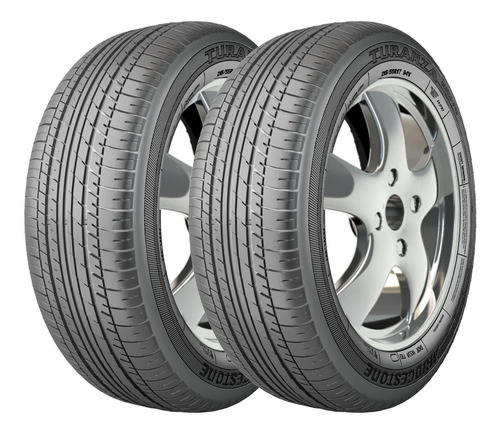 Imagem 1 de 5 de Kit 2 Pneus Bridgestone Aro 17 Turanza Er370 215/55r17 94v