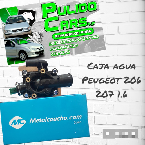 Caja De Agua Peugeot 206 207 1.6