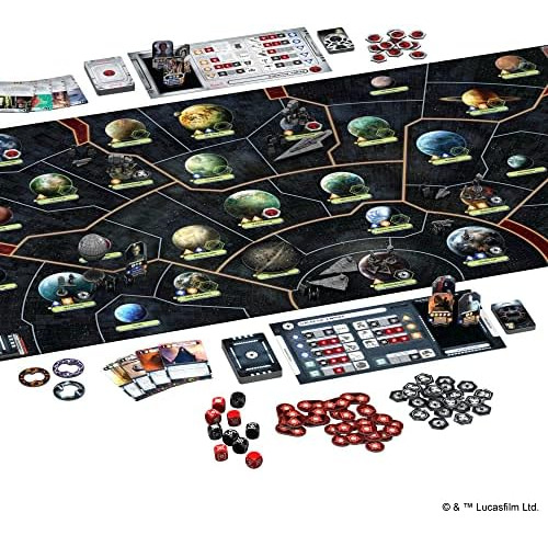 Juego De Mesa Star Wars Rebellion | Juego De Estrategia Para